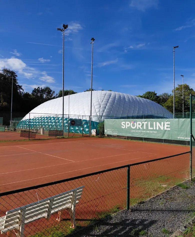 Vervanging blaashal na 23 jaar dienst tennisvereniging Brugge