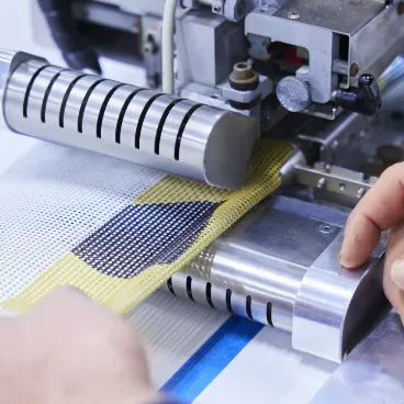 Lasapparaat technisch textiel - Polyned