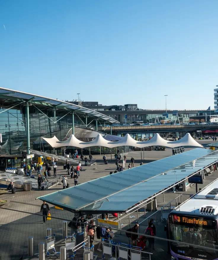 Droogloop Schiphol Plaza Amsterdam - Polyned